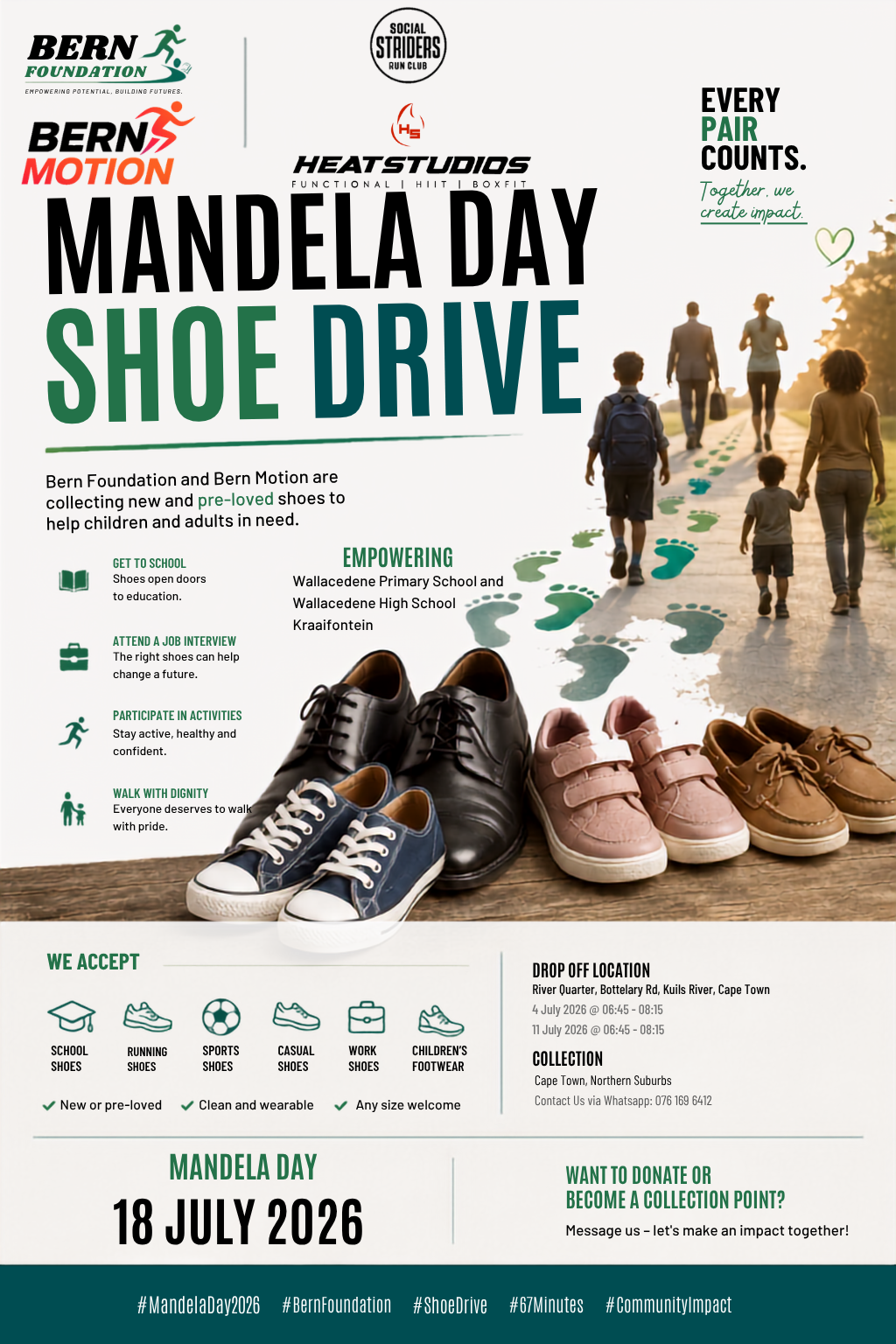 Mandela Day Shoe Drive